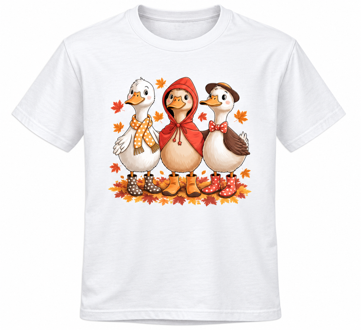 🍂 Cozy Fall Duck Squad T-Shirt 🦆