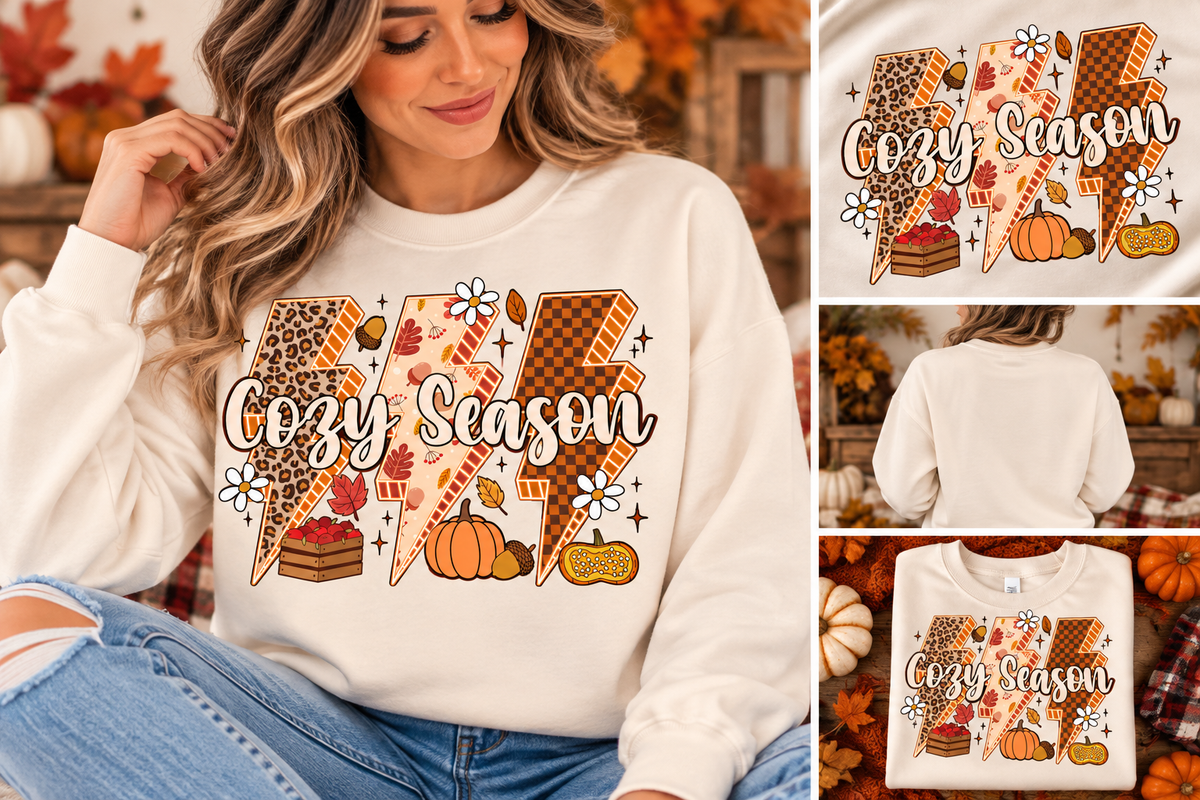Cozy Season 4.0 Fall Crewneck | Autumn Sweatshirt | Pumpkin Season
