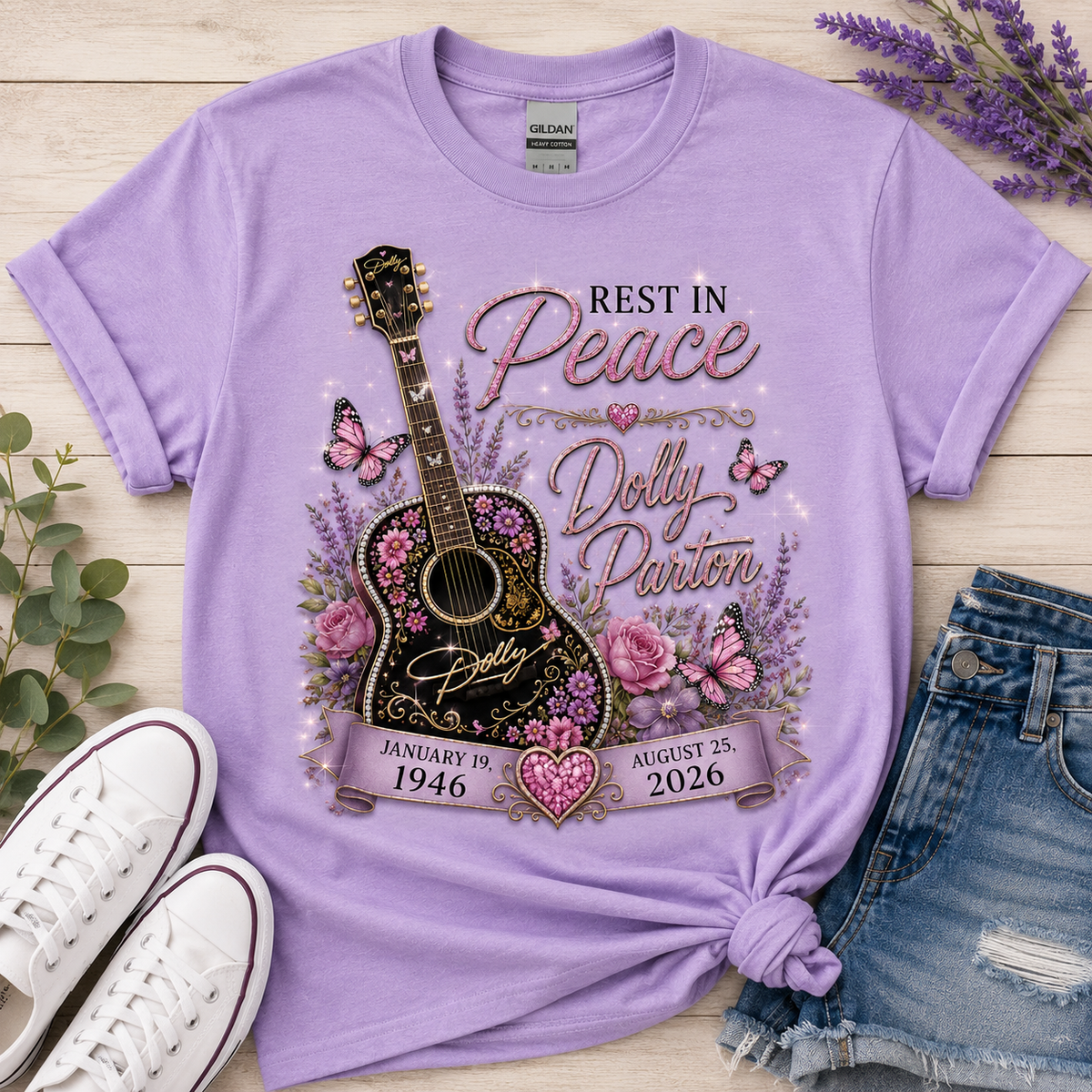 Rest in Peace Dolly Parton T- Shirt | Dolly Inspired T-Shirt | Country Girl Gift