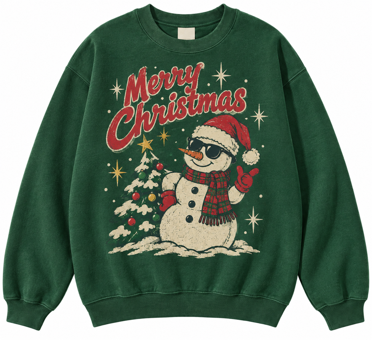 90s Christmas Crewneck Sweatshirt 🎄