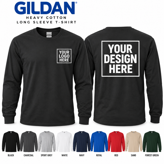 Custom Gildan Long Sleeve T-Shirt