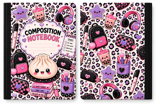 Dumpling Squishy Aesthetic School Notebook