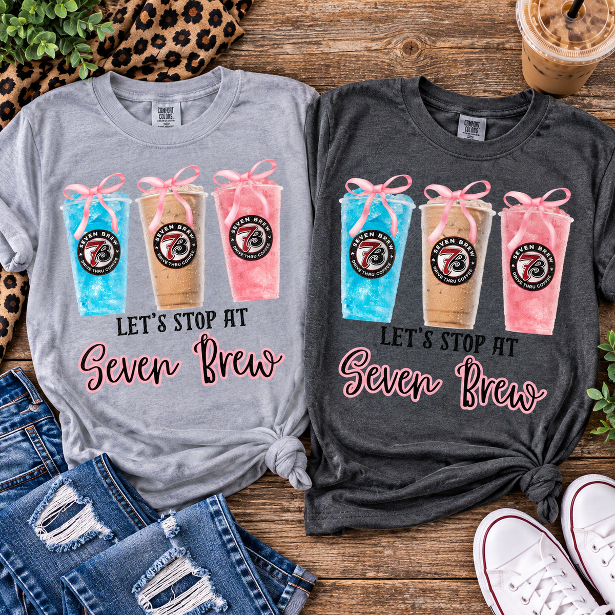 Let’s Stop at Seven Brew T-Shirt